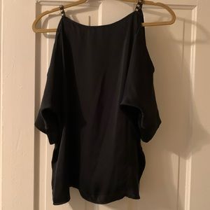 Michael Kors cut-out shoulder loose top